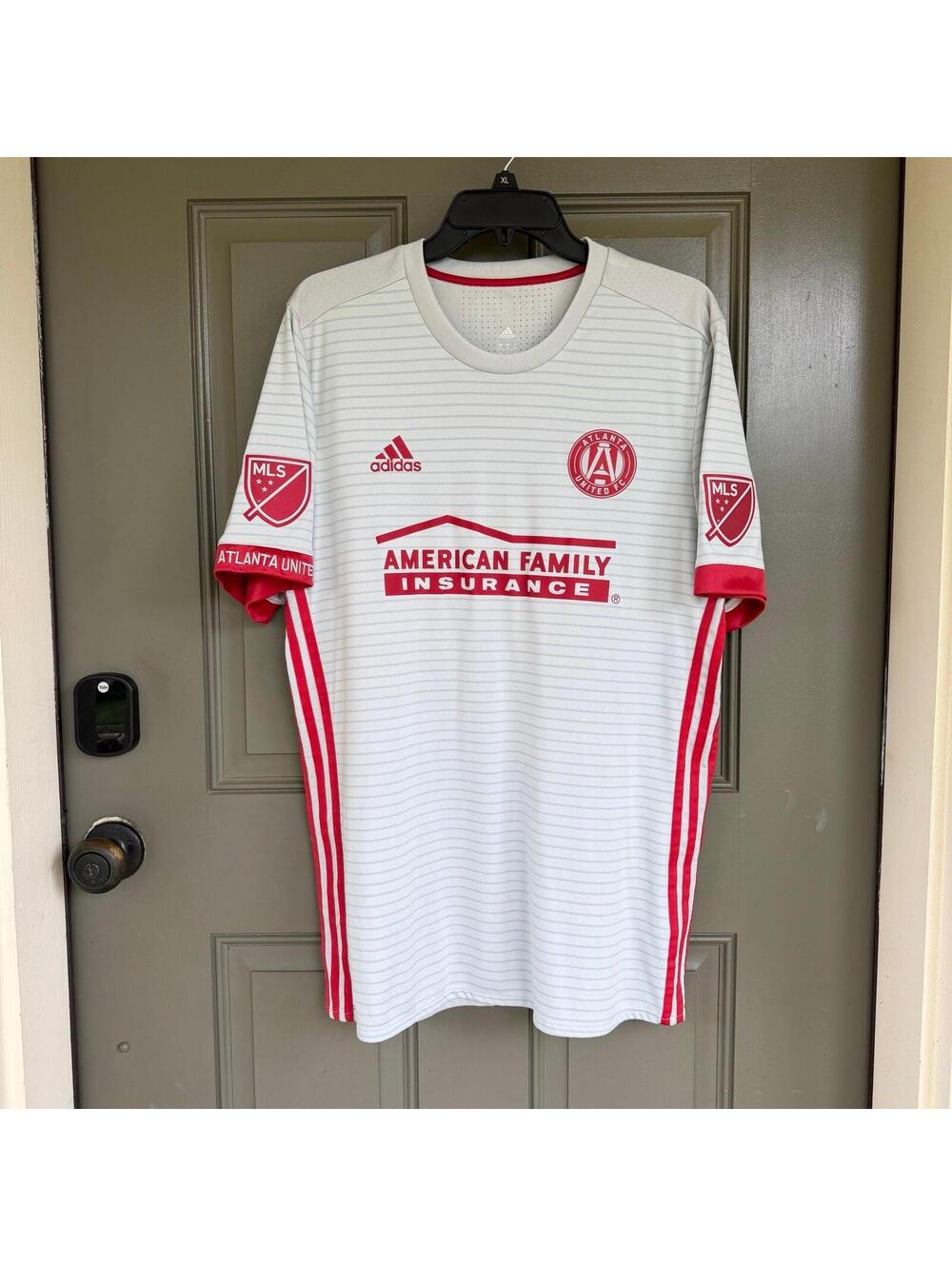 Adidas Atlanta United FC 2017‎ Authentic Inaugural Away Jersey Mens XL